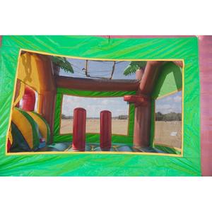 Combo Inflable con Temática Tropical y Piscina, Casa <span class=keywords><strong>de</strong></span> Brinco Comercial con Pequeño Circuito <span class=keywords><strong>de</strong></span> Obstáculos - Product Image 6
