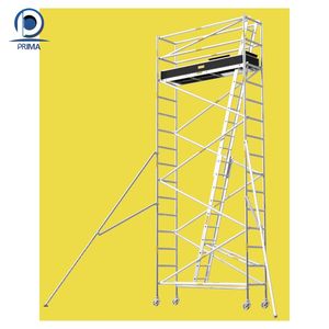 Prima Moderne Portable Triple Pliable En Aluminium Échelle Domestique Escaliers Rétractables pour Ménage Montée pour Appartements - Product Image 4