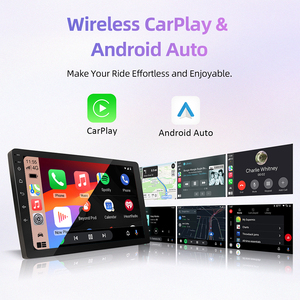9 inch <span class=keywords><strong>Android</strong></span> 11 đài phát thanh xe di động với GPS navigation không dây Carplay <span class=keywords><strong>Android</strong></span> Auto USB Player tự động thiết bị điện tử - Product Image 4