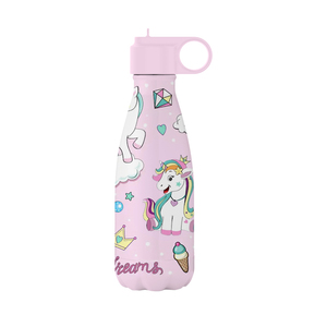 OEM Personnaliser chaude <span class=keywords><strong>coca</strong></span> cola en forme de bouteille de sport à double paroi vélo isolé bouteille d'eau d'école mignon pour les enfants - Product Image 3
