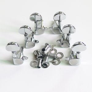 Tête de Machine à <span class=keywords><strong>guitare</strong></span> <span class=keywords><strong>en</strong></span> Chrome 3 + 3 Lp, livraison gratuite de la chine, pièces et accessoires pour instrument de musique <span class=keywords><strong>en</strong></span> <span class=keywords><strong>ligne</strong></span> - Product Image 4