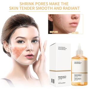 Tónico Facial con 7% de Ácido Glicólico para Eliminar el Acné, Bajo MOQ, Aclara la Piel, Personalizable con Etiquetas - Product Image 2