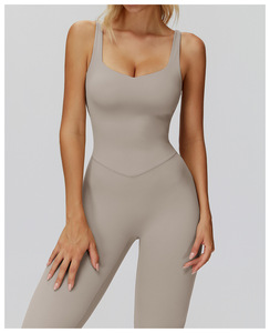 <span class=keywords><strong>Tuta</strong></span> da Yoga Integrata per la Depilazione, <span class=keywords><strong>Tuta</strong></span> Aderente Modellante, Completo per Corsa, Esercizio e Fitness 9506 Tappetino Yoga Ecologico - Product Image 3