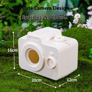 Nido de incubación de loros para mascotas al aire libre, caja de anidación de punto de cría de aves con cámara, suministro de accesorios de plástico para jaula de pájaros de <span class=keywords><strong>Amazon</strong></span> - Product Image 2