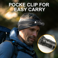 Lampe torche LED étanche IP65 1500 lumens haute puissance rechargeable par USB en aluminium avec rotation à 90 degrés zoom 1500 lumens camping tactique