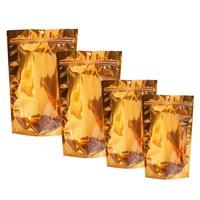 Emballage personnalisé refermable, sachets en plastique transparent de 3,5 g, 7 g, 1 oz, sachets à fermeture éclair, sachets refermables avec fermeture à glissière