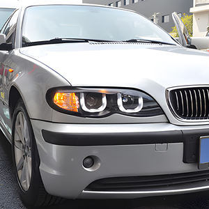 Lámparas delanteras de coche para <span class=keywords><strong>BMW</strong></span> 3 Series E46 318i 325i 2001-2004 LED Auto faros montaje actualización proyector lente herramienta Accesorios - Product Image 2