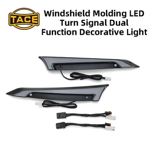 ไฟ LED ตกแต่งกระจกหน้ารถมอเตอร์ไซค์ ไฟเลี้ยว DRL สำหรับ Harley Road Glide ST CVO ไฟหน้าคู่ Touring ปี 2015+ - Product Image 6
