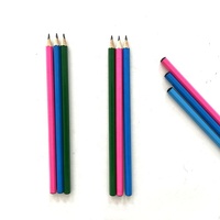 Crayons en bois personnalisés HB pour l'école, fournitures de papeterie en gros d'usine, crayons standard les moins chers pour la promotion