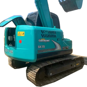 Excavatrice d'occasion CE Kobelco Heavy Equipment SK75 Machines de creusement en bon état de moteur de pelle d'occasion EPA - Product Image 1