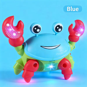 ของขวัญวันเด็ก AJB ของเล่นปูขยับได้ ดีไซน์การ์ตูนน่ารัก มีไฟและเสียงหลากสีสัน ของเล่นแปลกใหม่สำหรับเด็ก - Product Image 3