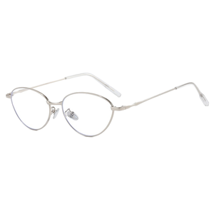 <strong>Korean</strong> Pure Gold Silk <strong>Glasses</strong> Frame Fashionable Oval Plain Small Frame Anti-Blue Light Flat Lens Diamond Face for Myopia <strong>Glasses</strong> - Product Image 6