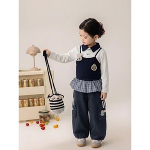 Tongxingyuan Girls School Style Set Cotton Two Piece Spring Autumn Outfit - Product Image 3
