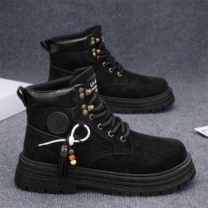 Botines con Cordones para Hombre, Otoño-Invierno 2025, Casuales, Deportivos, para Senderismo, Resistentes al Desgaste, con Suela Gruesa - Product Image 2