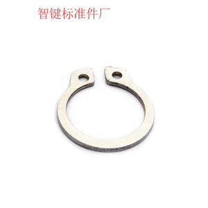 แหวนล็อคชนิด C รุ่น ZJ ทำจากสแตนเลส 304 แหวนรัดภายนอก GB894 แหวนรองยึดเพลาแบบเมตริก - Product Image 4