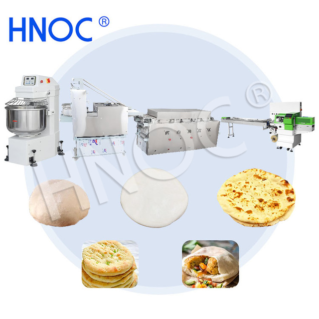 HNOC Automatic Lavash Pita Bread Maker Iraqi Samoon Roti Make Machine Saj Arabic Bread Machine Dubai