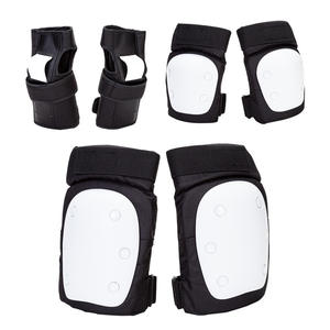 Soft Protective Gear Set para bicicleta Skate Roller Scooter Riding Knee Pads Wrist Guard Elbow Pads com PP Shell EVA Liner em estoque - Product Image 2