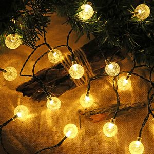 Guirlande lumineuse LED à bulles étanche IP65 220V rechargeable pour extérieur, sapin de Noël, intérieur, fête du Nouvel An, décoration personnalisée - Product Image 1