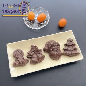 Tangba Santa Claus <span class=keywords><strong>campana</strong></span> árbol <span class=keywords><strong>de</strong></span> Navidad plástico Chocolate caramelo molde personalizable <span class=keywords><strong>policarbonato</strong></span> Chocolate molde - Product Image 5