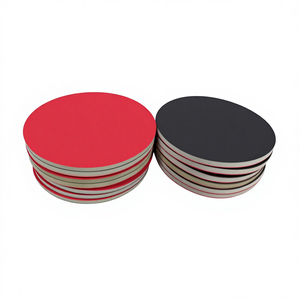 Klett-Schleifscheibe Brauner Schwamm Polieren Rostentfernung Wiederverwendbares Klett-Schleifpapier Mittlere Körnung - Product Image 1