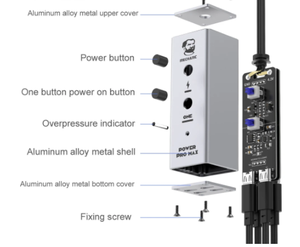 MECHANIC Power Pro Max Cable <span class=keywords><strong>de</strong></span> alimentación <span class=keywords><strong>de</strong></span> un botón Cable <span class=keywords><strong>de</strong></span> prueba <span class=keywords><strong>de</strong></span> inicio rápido para <span class=keywords><strong>iPhone</strong></span> 6 6S <span class=keywords><strong>7</strong></span> 8 <span class=keywords><strong>Plus</strong></span> X XR XS MAX 11 12 13 Pro Max Mini - Product Image 1