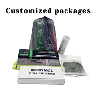 Bandas de Resistencia Elásticas NQ SPORTS para Gimnasio, Bandas de Asistencia para Ejercicios, Bandas de Resistencia para Entrenamiento de Fuerza y Fitness en Casa