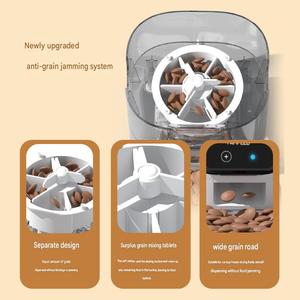 6L Automatic <strong>Cat</strong> Feeder with APP Control Auto Dry <strong>Food</strong> <strong>Dispenser</strong> with Detachable <strong>Food</strong> Bowls for <strong>Cats</strong>, Large Dogs, Multiple Pets - Product Image 6