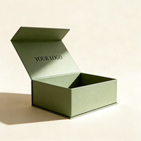 Boîte d'emballage personnalisée en papier magnétique recyclable de haute qualité pour cosmétiques, rouge à lèvres, fond de teint liquide, crème pour le visage, lotion