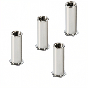 Nhà máy tại chỗ độ chính xác cao chống ăn mòn lục giác lỗ mù đinh tán Nut cột BSOSM2-M3 thép không gỉ Nut cột - Product Image 6