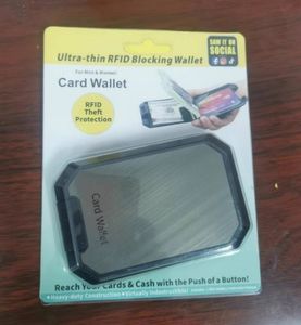 アクセス制御カードケースPVC防水カードホルダーエレガントで滑らかなスナップ閉じたアルミABS - Product Image 5