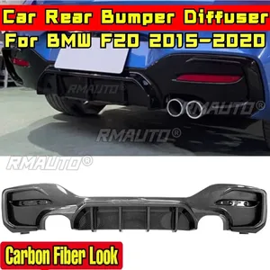สำหรับ BMW F20 ปี 2015-2020 อุปกรณ์ตกแต่งรถยนต์ BMW F20 ชุดแต่งกันชนหลังแบบดิฟฟิวเซอร์ลายคาร์บอนไฟเบอร์ สไตล์ MP ชุดแต่งสปลิตเตอร์กันชน - Product Image 1