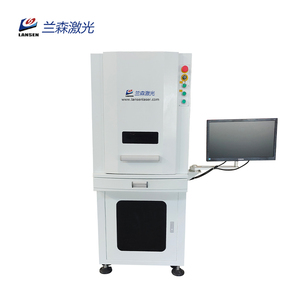 Nouvelle machine de marquage laser à fibre entièrement fermée de type sol, haute vitesse, 50W, <span class=keywords><strong>LANSEN</strong></span>, avec contrôle EZCAD - Product Image 6