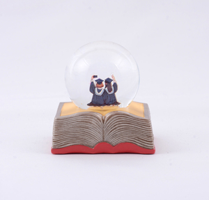 Chất lượng cao 45mm polyresin tốt nghiệp tình bạn bóng nước làm cho nhà riêng của bạn trang trí nước toàn cầu - Product Image 5