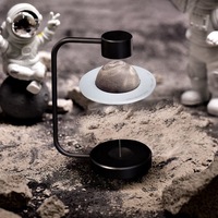 Diffuseur d'aromathérapie sans brume Levitating Planet, ornement de bureau à huiles essentielles, silencieux, économe en énergie, cadeau d'anniversaire créatif