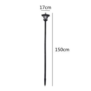 Lampe solaire de jardin, lampe de pelouse extérieure avec source de lumière LED, résistante à l'eau, pour l'éclairage de la cour, du patio et des allées - Product Image 5