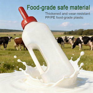 Biberon <span class=keywords><strong>de</strong></span> 2L en matériau sûr pour bétail avec tétine, outils d'alimentation pour animaux, pour veaux - <span class=keywords><strong>Prix</strong></span> usine - Product Image 4