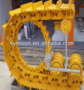 Komatsu PC60รถขุดรองเท้าติดตามเหล็ก,แผ่นติดตามสำหรับ Komatsu <span class=keywords><strong>PC200</strong></span>/รองเท้าโลหะผสมเหล็กหล่อที่กำหนดเอง - Product Image 5