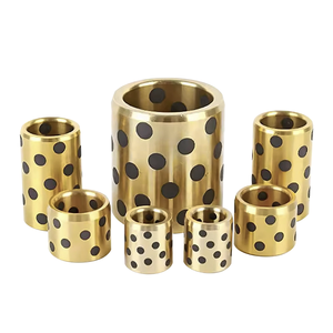 Bushing Bearing Oiles Brass Sleeve Pelumas Otomatis Anti-Abrasi OEM Kustom untuk Industri Cetakan Lokasi Konstruksi - Product Image 4