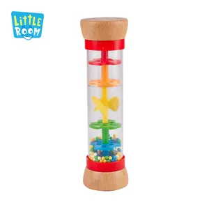 人気の赤ちゃん幼児教育木製音楽ビーズ雨滴楽器ミニピアノ8トーン木製おもちゃ