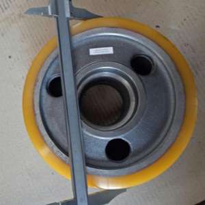 8 ''Rodas PU 204x107-72 203x101 Coroa 127723 Roda de poliuretano ASM 8x4x2.83 Roda estabilizadora com rolamento 6306 - Product Image 4