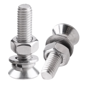 ชุดน็อต แหวนรอง และสลักเกลียวหัวจม สแตนเลส 304 คุณภาพสูง ขนาด M2-M8 แบบเรียบ - Product Image 3