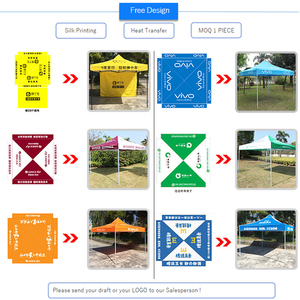 Grande tente extérieure rétractable <span class=keywords><strong>de</strong></span> 3x6 mètres pour les expositions événementielles et les marchés aux <span class=keywords><strong>puces</strong></span> pour la publicité et l'affichage - Product Image 4