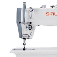 Machine à point noué typique à servomoteur à entraînement direct à aiguille unique Siruba DL7200 avec coupe-fil