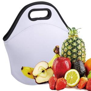 Bolsas de Almuerzo de Neopreno Blancas para Sublimación, Bolsa Térmica Reutilizable para Llevar Comida, para Mujeres - Product Image 1