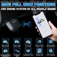 Actualización gratuita de por vida XTOOL AD20 Advancer OBD2 lector de código escáner herramientas de diagnóstico de motor de coche herramienta de escáner de Control de aplicación Android
