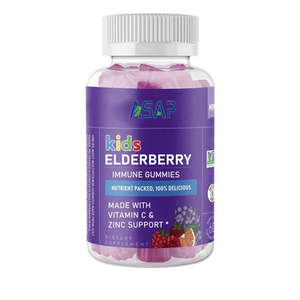 ASAP Private Label ODM <b>Kids</b> Zinc Elderberry Gummies Best Elderberry Zinc <b>Vitamin</b> <b>c</b> Gummies <b>for</b> <b>Kids</b> - Product Image 1