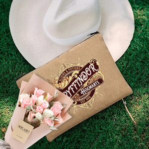 1 pezzo personalizzato Wizard House scegli il tuo modello di casa borsa per il trucco personalizzata borsa regalo per feste - Product Image 3