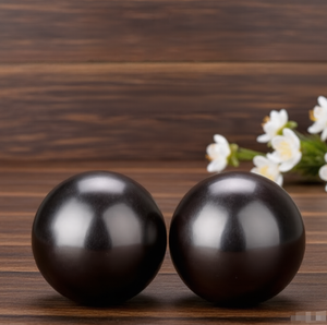 Ballon de massage portable en bois de santal pour la main, pour le fitness et le jeu - Product Image 2