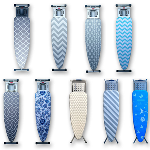 Housse <span class=keywords><strong>de</strong></span> table à repasser en coton avec <span class=keywords><strong>coussin</strong></span> résistant à la chaleur <span class=keywords><strong>de</strong></span> haute qualité, durable et pliable pour un <span class=keywords><strong>repassage</strong></span> lisse et sans plis - Product Image 5