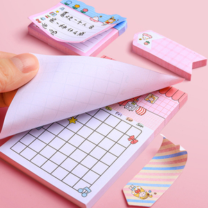 Bloc de notas divertido lindo para hacer la lista de trabajo Oficina Regalo Bloc de notas Logotipo personalizado Impreso Nota adhesiva - Product Image 4
